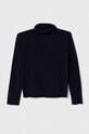 United Colors of Benetton sweter z domieszką wełny dziecięcy 16AZC200G.G.SEASONAL granatowy AW23