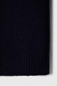 Dziewczynka United Colors of Benetton sweter z domieszką wełny dziecięcy 16AZC200G.G.SEASONAL granatowy