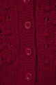 Девочка Детский свитер с примесью шерсти United Colors of Benetton 1UTKG6009.P.SEASONAL фиолетовой
