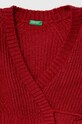BIMBA United Colors of Benetton cardigan per bambini 14CJC601B.G.SEASONAL rosso