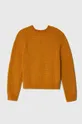 Pepe Jeans sweter dziecięcy pomarańczowy