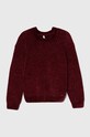 Pepe Jeans sweter dziecięcy pozostałe bordowy PG701064