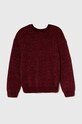 Pepe Jeans sweter dziecięcy PG701064 bordowy AW23