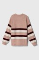 Sveter s prímesou vlny Pepe Jeans PG701073 burgundské AW23