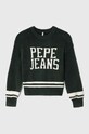 Дитячий светр з домішкою вовни Pepe Jeans з додаванням вовни зелений PG701068
