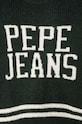 DÍVKA Dětský svetr s příměsí vlny Pepe Jeans PG701068 zelená