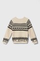 Pepe Jeans sweter dziecięcy PG701066 beżowy AW23
