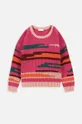 фіолетовий Дитячий светр Coccodrillo Для дівчаток