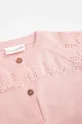 rózsaszín Coccodrillo baba pulóver