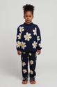 Bobo Choses sweter wełniany dziecięcy wełna granatowy 223AC114