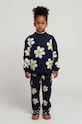 Bobo Choses sweter wełniany dziecięcy wełna granatowy 223AC114