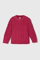 Abercrombie & Fitch sweter pozostałe fioletowy KI250.3075