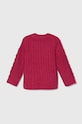 Abercrombie & Fitch sweter KI250.3075 fioletowy AW23