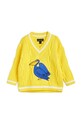 Mini Rodini pulover de bumbac pentru copii 2362010823 galben AW23