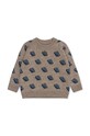 Вовняний дитячий светр Konges Sløjd KS6189 сірий AW23