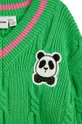 zelená Detský bavlnený sveter Mini Rodini