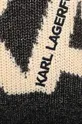 γκρί Παιδικό πουλόβερ από μείγμα μαλλιού Karl Lagerfeld