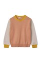 Liewood pulover de bumbac pentru copii cu modele portocaliu LW17245