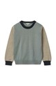 Дитячий бавовняний светр Liewood LW17245 блакитний AW23