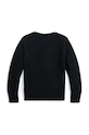 Παιδικό βαμβακερό πουλόβερ Polo Ralph Lauren 322920665001 μαύρο AW23