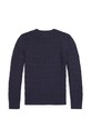 Otroški bombažen pulover Polo Ralph Lauren 323702674042 mornarsko modra AW23