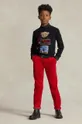 μαύρο Παιδικό βαμβακερό πουλόβερ Polo Ralph Lauren