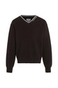 Calvin Klein Jeans sweter bawełniany dziecięcy IB0IB01869.9BYX czarny AW23