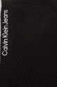 Calvin Klein Jeans sweter bawełniany dziecięcy czarny IB0IB01869.9BYX