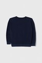 Παιδική βαμβακερή ζακέτα United Colors of Benetton 12CDH6007.P.SEASONAL σκούρο μπλε AW23