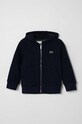 Lacoste bluza bawełniana dziecięca bawełna granatowy SJ9723