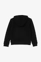 Detská bavlnená mikina Lacoste SJ9723 čierna AW25