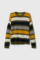 барвистий Дитячий светр з домішкою вовни United Colors of Benetton Дитячий