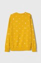 United Colors of Benetton bluza dziecięca 31MXC10DG.G.SEASONAL żółty AW23