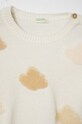 Chłopiec United Colors of Benetton sweter z domieszką wełny niemowlęcy 1132B100R.W.SEASONAL beżowy