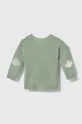 Βρεφικό πουλόβερ από μείγμα μαλλιού United Colors of Benetton πράσινο