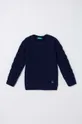 mornarsko modra Otroški volneni pulover United Colors of Benetton Otroški