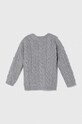 Detský vlnený sveter United Colors of Benetton 1344G100H.P.SEASONAL sivá AW23