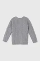 Детский шерстяной свитер United Colors of Benetton серый