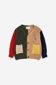 Bobo Choses kardigan z domieszka wełny niemowlęcy 223AB093 multicolor AW23