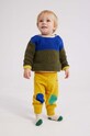 Свитер для младенцев Bobo Choses с добавлением шерсти зелёный 223AB096