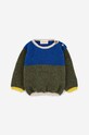 Свитер для младенцев Bobo Choses 223AB096 зелёный AW23