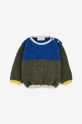 Bobo Choses sweter niemowlęcy zielony