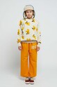 Детский хлопковый свитер Bobo Choses белый 223AC111
