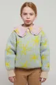 kék Bobo Choses gyerek gyapjúkeverékből készült pulóver Gyerek