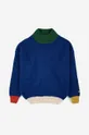 Παιδικό πουλόβερ από μείγμα μαλλιού Bobo Choses μπλε