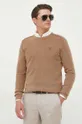 brązowy Guess sweter Męski
