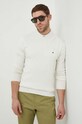 Tommy Hilfiger sweter beżowy MW0MW21316