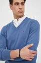 kék Tommy Hilfiger pulóver