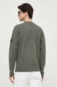 Odzież Calvin Klein sweter z domieszką wełny K10K110401 zielony