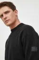črna Pulover s primesjo volne Calvin Klein